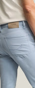 34 Heritage 5-Pockets Charisma Relaxed Straight Pants in Sky Twill