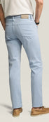 34 Heritage 5-Pockets Charisma Relaxed Straight Pants in Sky Twill