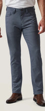 34 Heritage 5-Pockets Charisma Relaxed Straight Pants - Navy Fancy