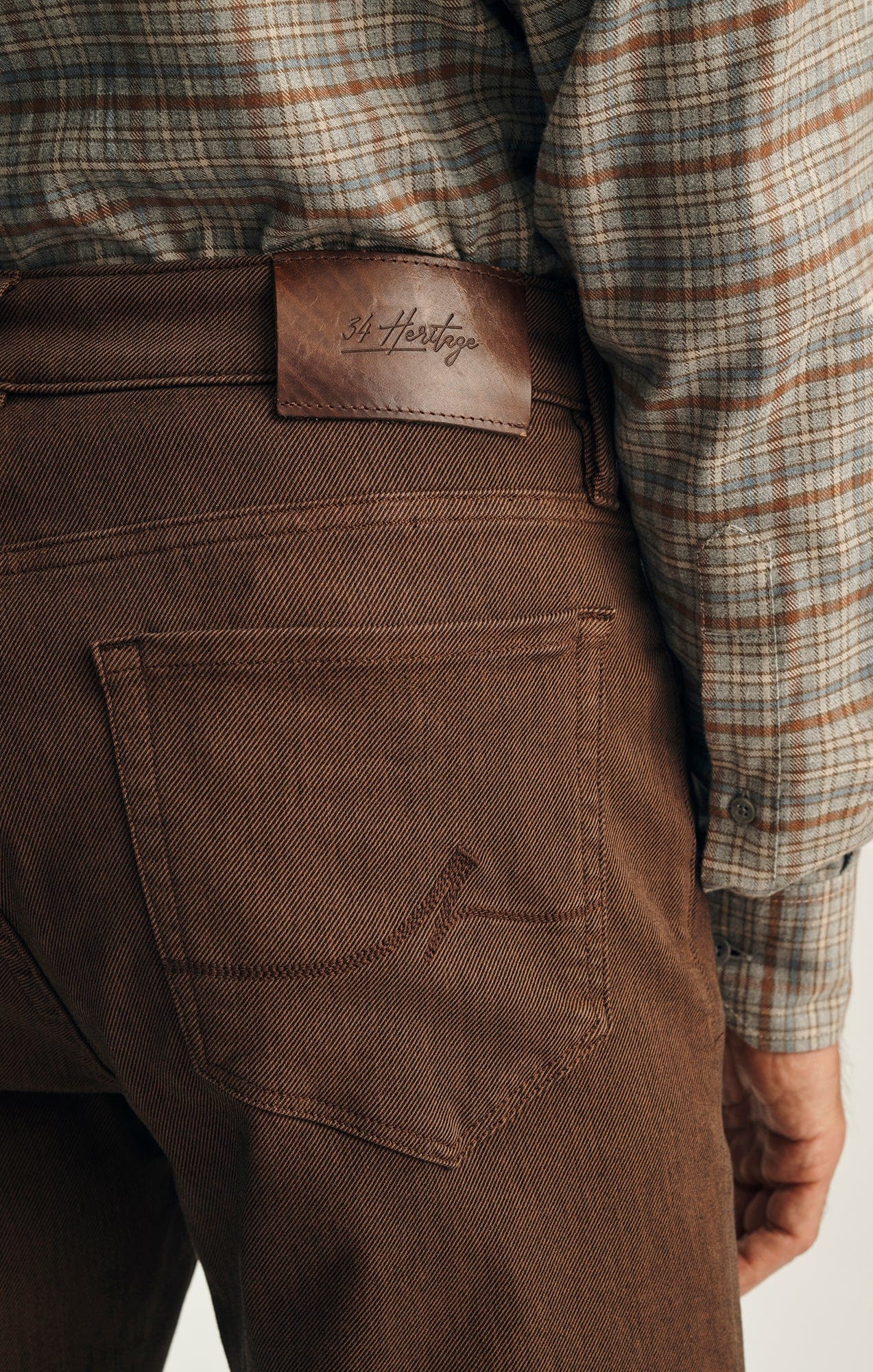 34 Heritage 5-Pockets Courage Straight Leg Pants