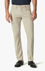 34 Heritage 5-Pockets Courage Straight Leg Pants In Aluminum Twill