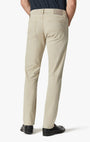 34 Heritage 5-Pockets Courage Straight Leg Pants In Aluminum Twill