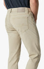34 Heritage 5-Pockets Courage Straight Leg Pants In Aluminum Twill