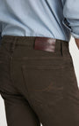 34 Heritage 5-Pockets Courage Straight Leg Pants in Brown Diagonal