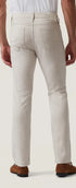 34 Heritage 5-Pockets Courage Straight Leg Pants in Cream Cross Twill