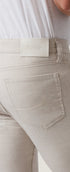 34 Heritage 5-Pockets Courage Straight Leg Pants in Cream Cross Twill