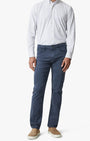 34 Heritage 5-Pockets Courage Straight Leg Pants In Dark Denim Twill