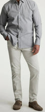 34 Heritage 5-Pockets Courage Straight Leg Pants In Glacier Twill