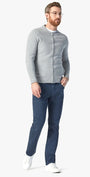 34 Heritage 5-Pockets Courage Straight Leg Pants In Insignia Blue Diagonal