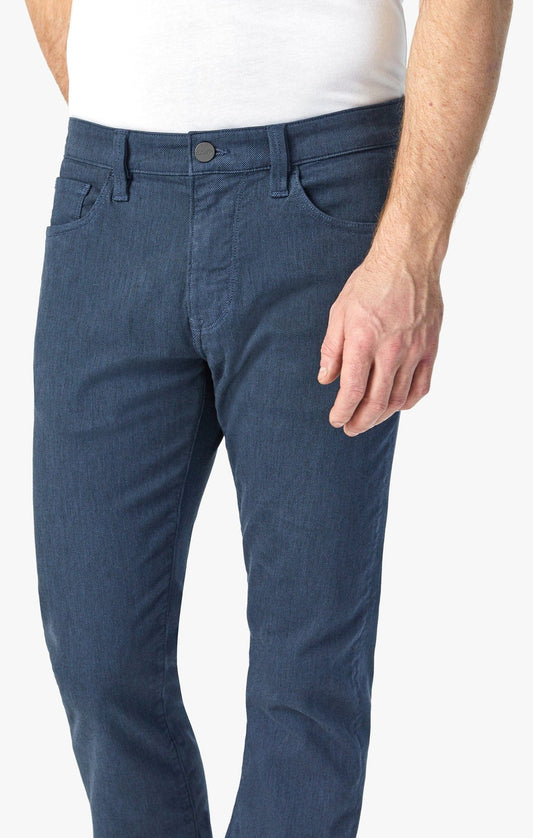 34 Heritage 5-Pockets Courage Straight Leg Pants In Insignia Blue Diagonal