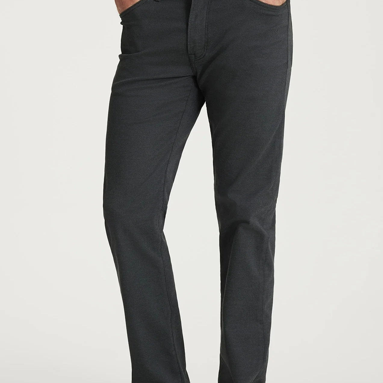 34 Heritage 5-Pockets Courage Straight Leg Pants in Iron Coolmax