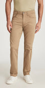 34 Heritage 5-Pockets Courage Straight Leg Pants In Khaki Twill