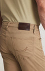 34 Heritage 5-Pockets Courage Straight Leg Pants In Khaki Twill