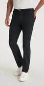 34 Heritage 5-Pockets Courage Straight Leg Pants in Navy Herringbone
