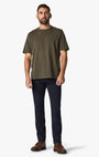 34 Heritage 5-Pockets Courage Straight Leg Pants in Navy Twill