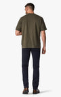 34 Heritage 5-Pockets Courage Straight Leg Pants in Navy Twill