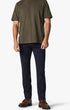 34 Heritage 5-Pockets Courage Straight Leg Pants in Navy Twill