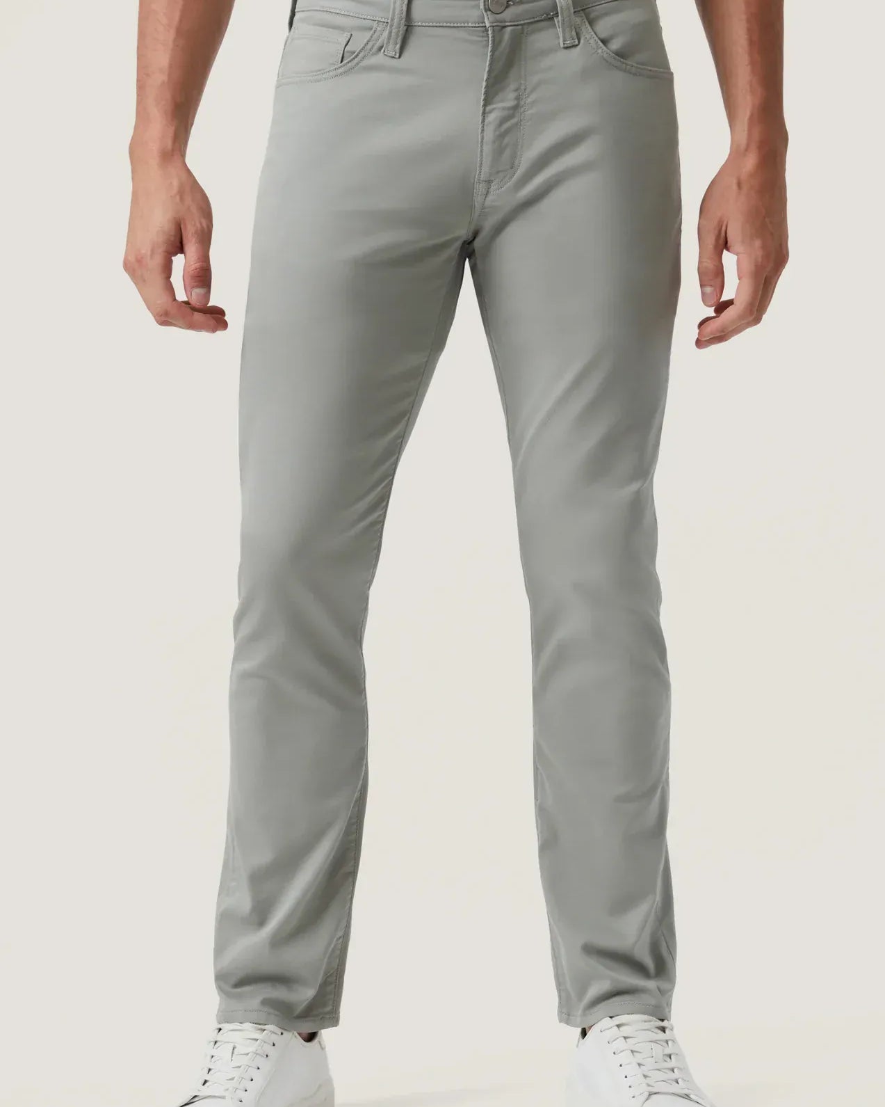 34 Heritage 5-Pockets Courage Straight Leg Pants in Sage Coolmax