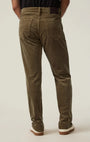 34 Heritage 5-Pockets Courage Straight Leg Pants in Tobacco Cord