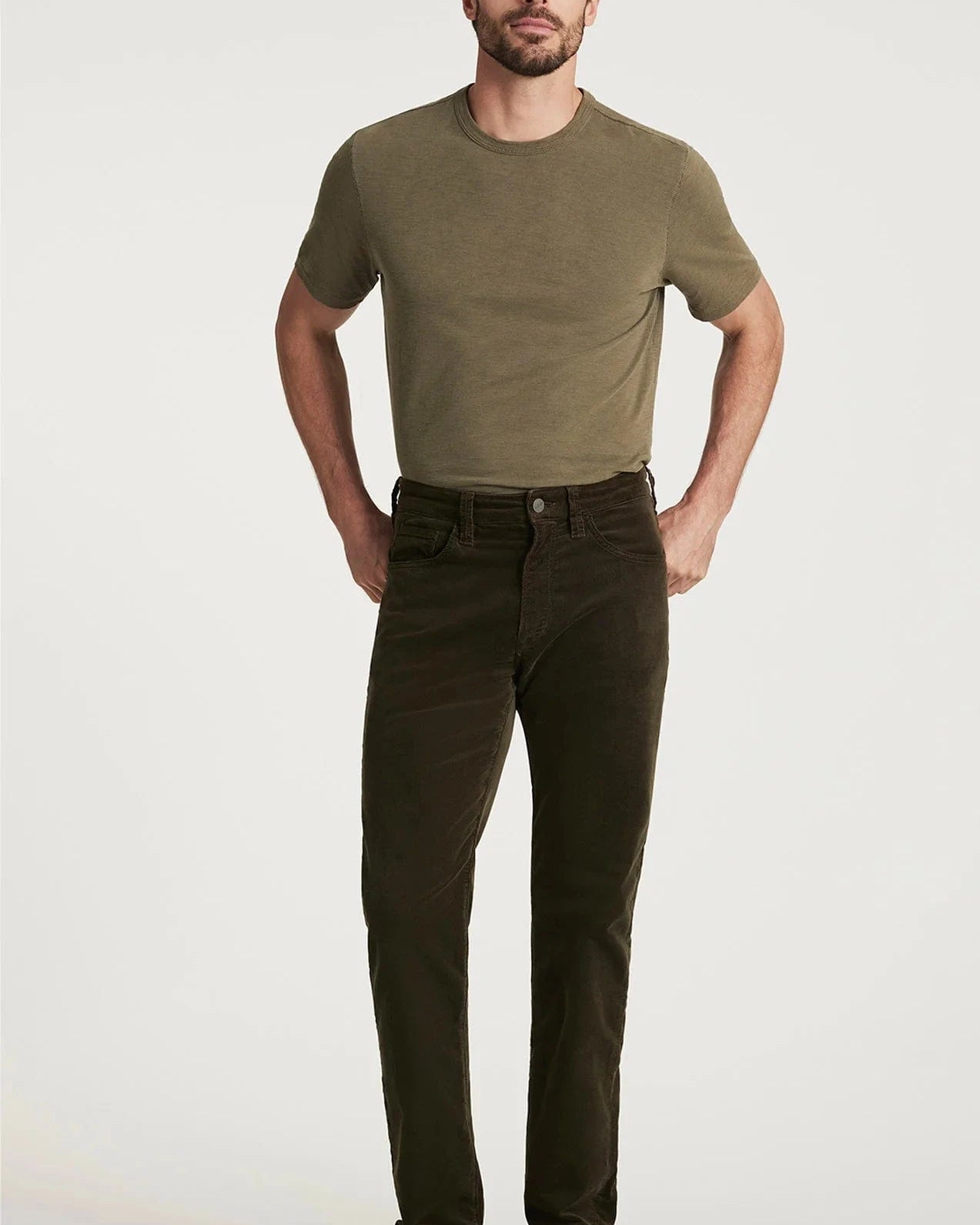34 Heritage 5-Pockets FERN CORD / 31X30 Courage Straight Leg Pants in Fern Cord