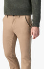 34 Heritage Chinos Charisma Relaxed Straight Chino In Khaki Twill