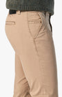 34 Heritage Chinos Charisma Relaxed Straight Chino In Khaki Twill