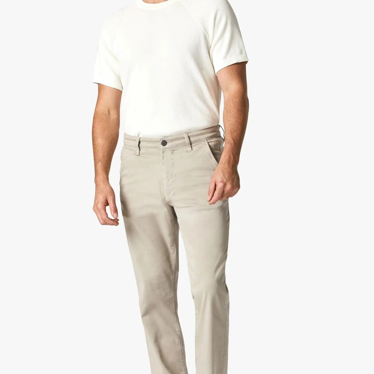 34 Heritage Chinos Charisma Relaxed Straight Chino Pants In Dawn Twill