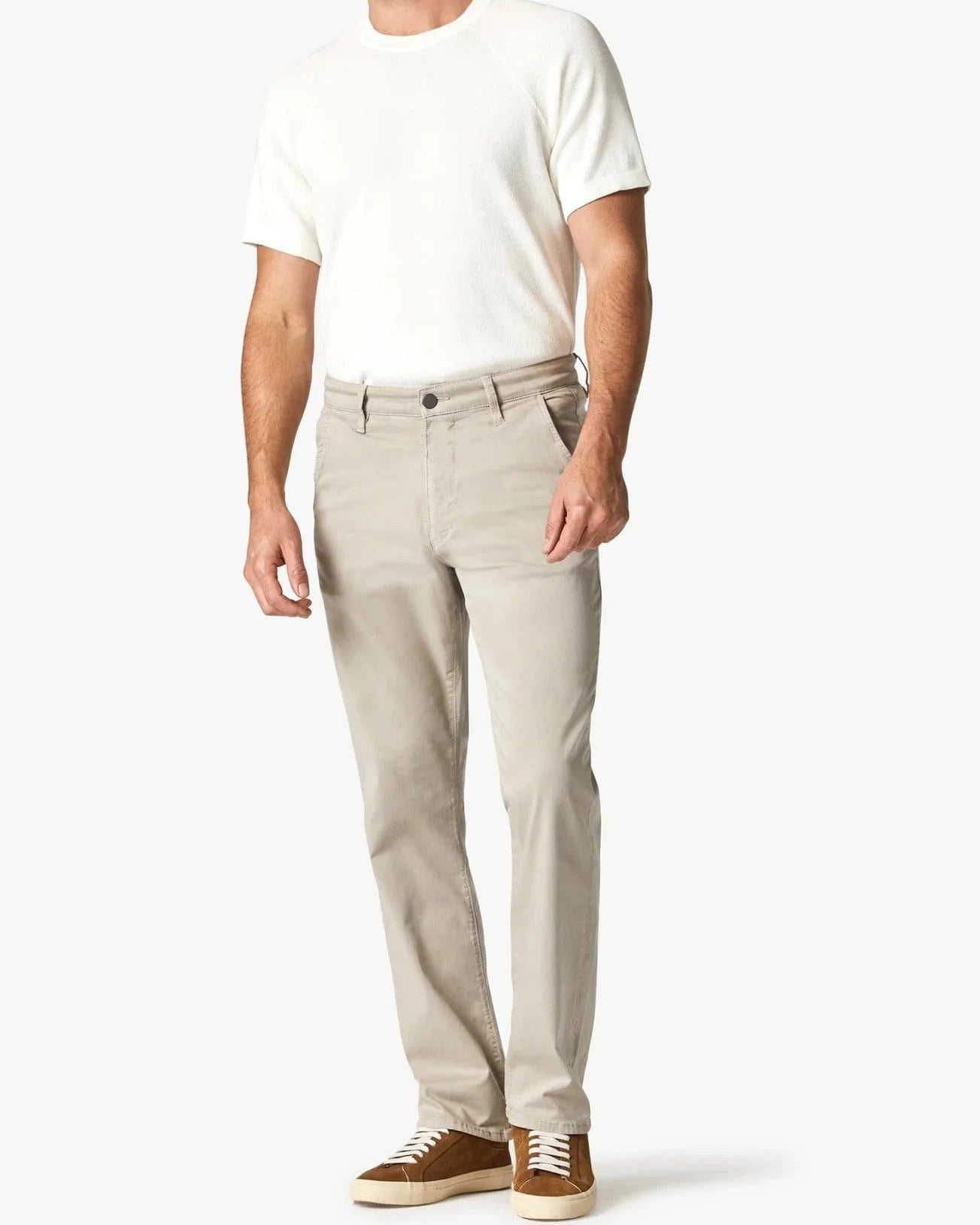 34 Heritage Chinos Charisma Relaxed Straight Chino Pants In Dawn Twill
