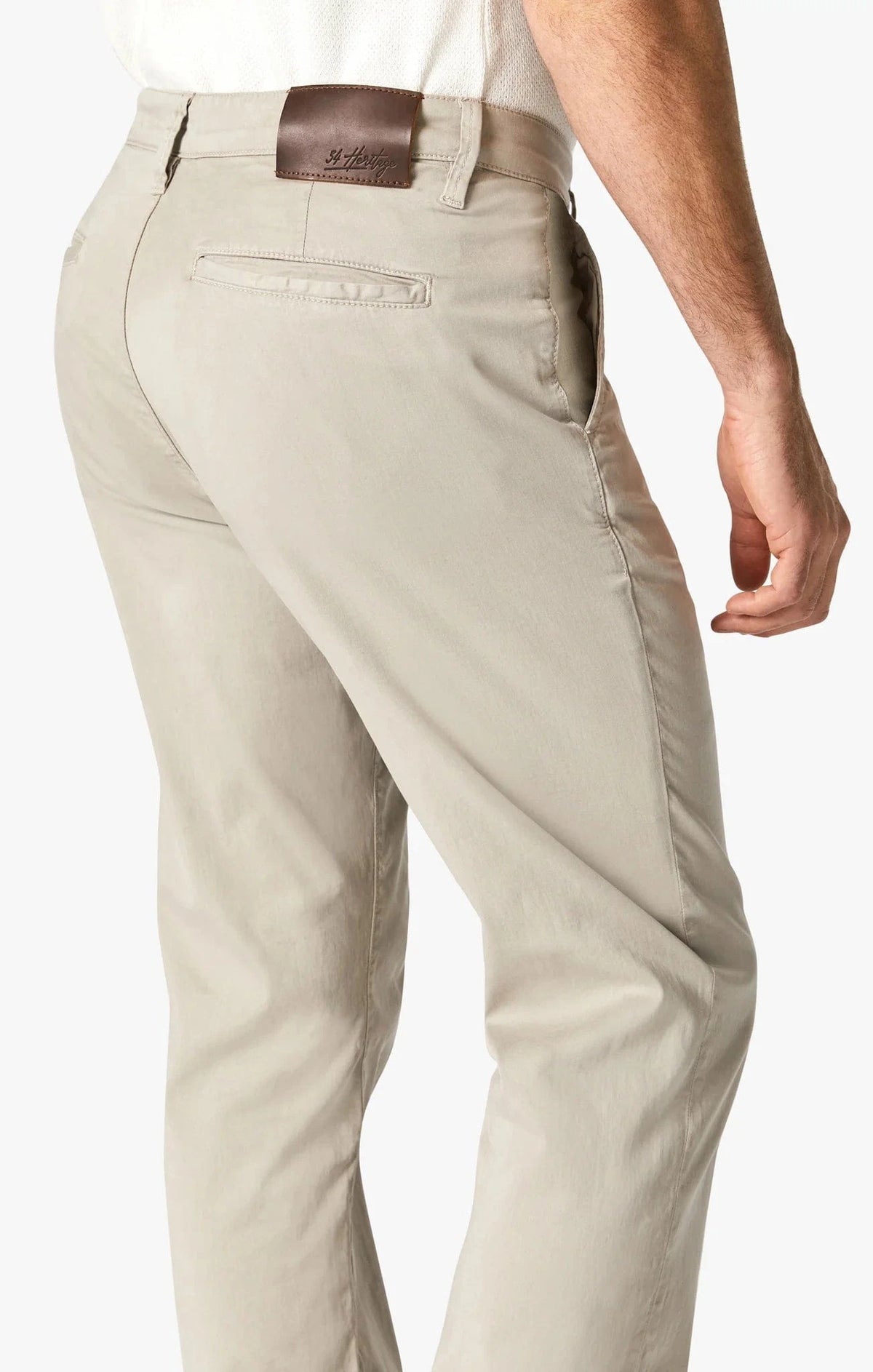 34 Heritage Charisma Relaxed Straight Chino Pants In Dawn Twill 34 Heritage Charisma Relaxed Straight Chino Pants In Dawn Twill
