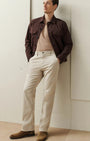 34 Heritage Chinos Charisma Relaxed Straight Chino Pants In Dawn Twill