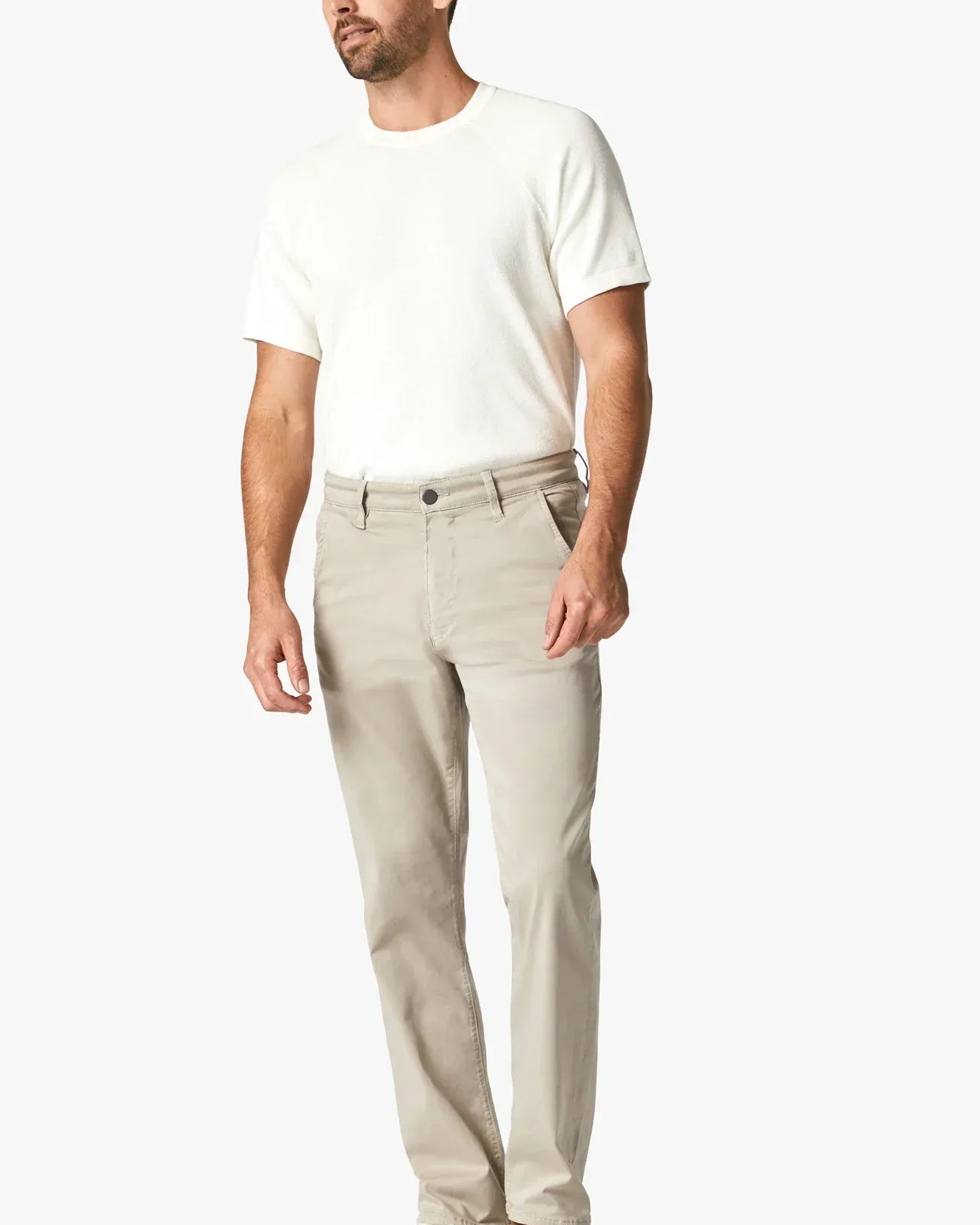 34 Heritage Chinos Charisma Relaxed Straight Chino Pants In Dawn Twill