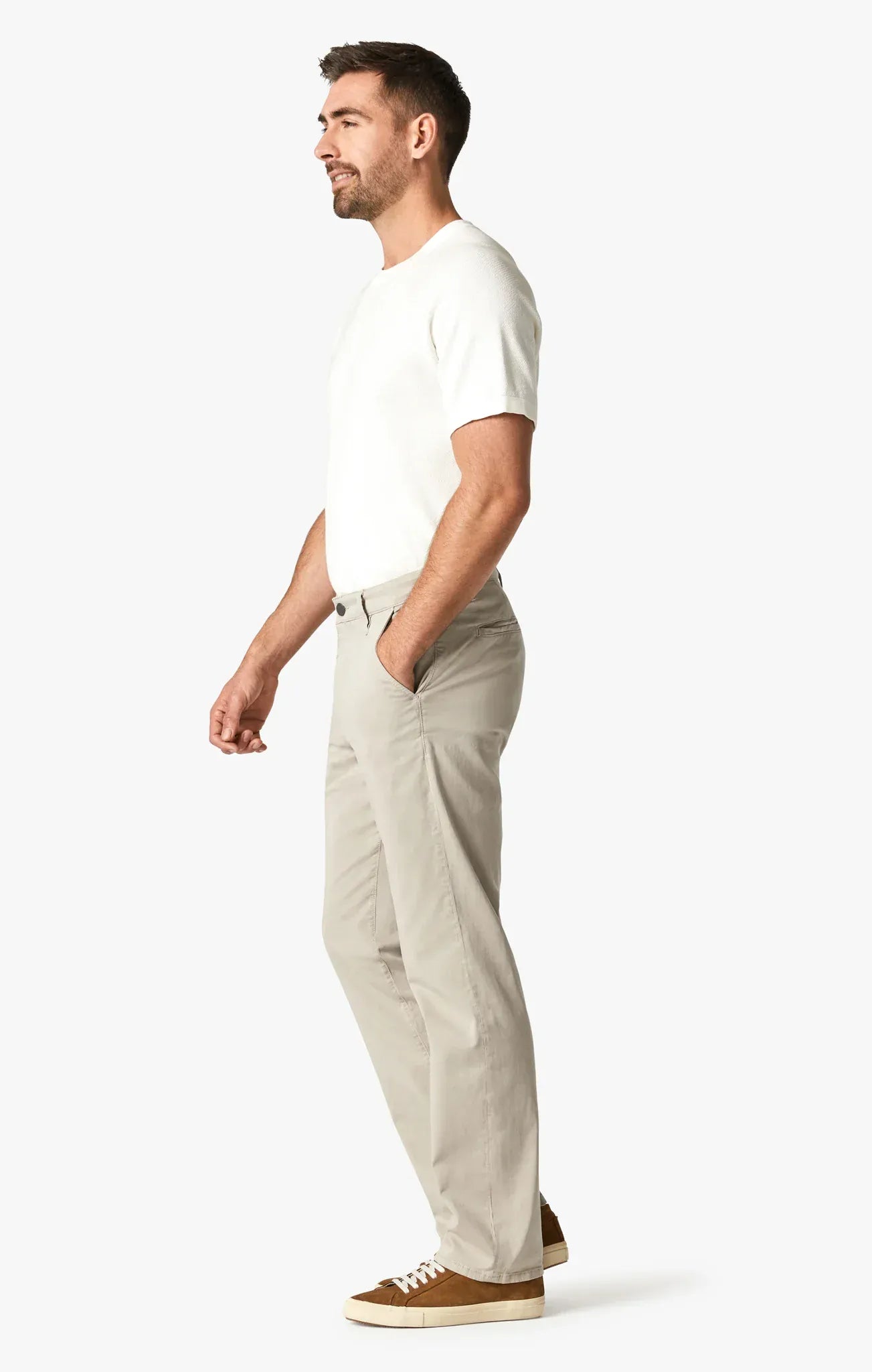 34 Heritage Chinos Charisma Relaxed Straight Chino Pants In Dawn Twill