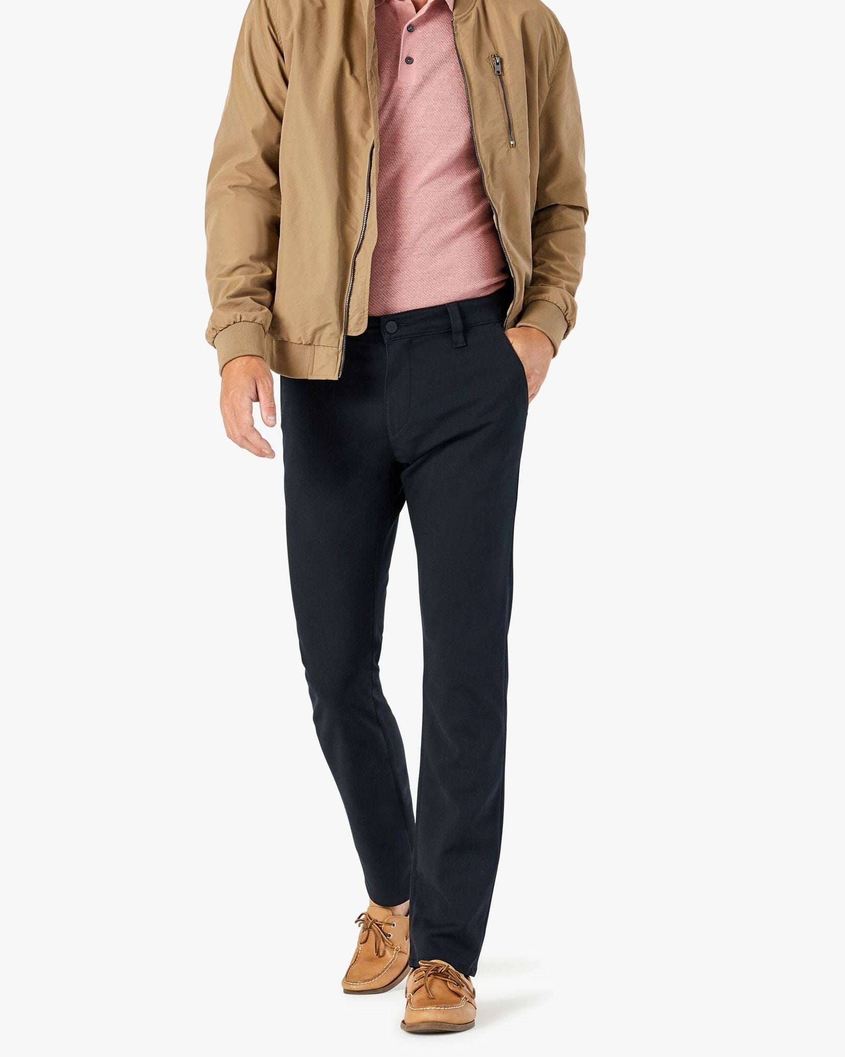 34 Heritage Chinos Verona Chino Pants in Black High Flyer