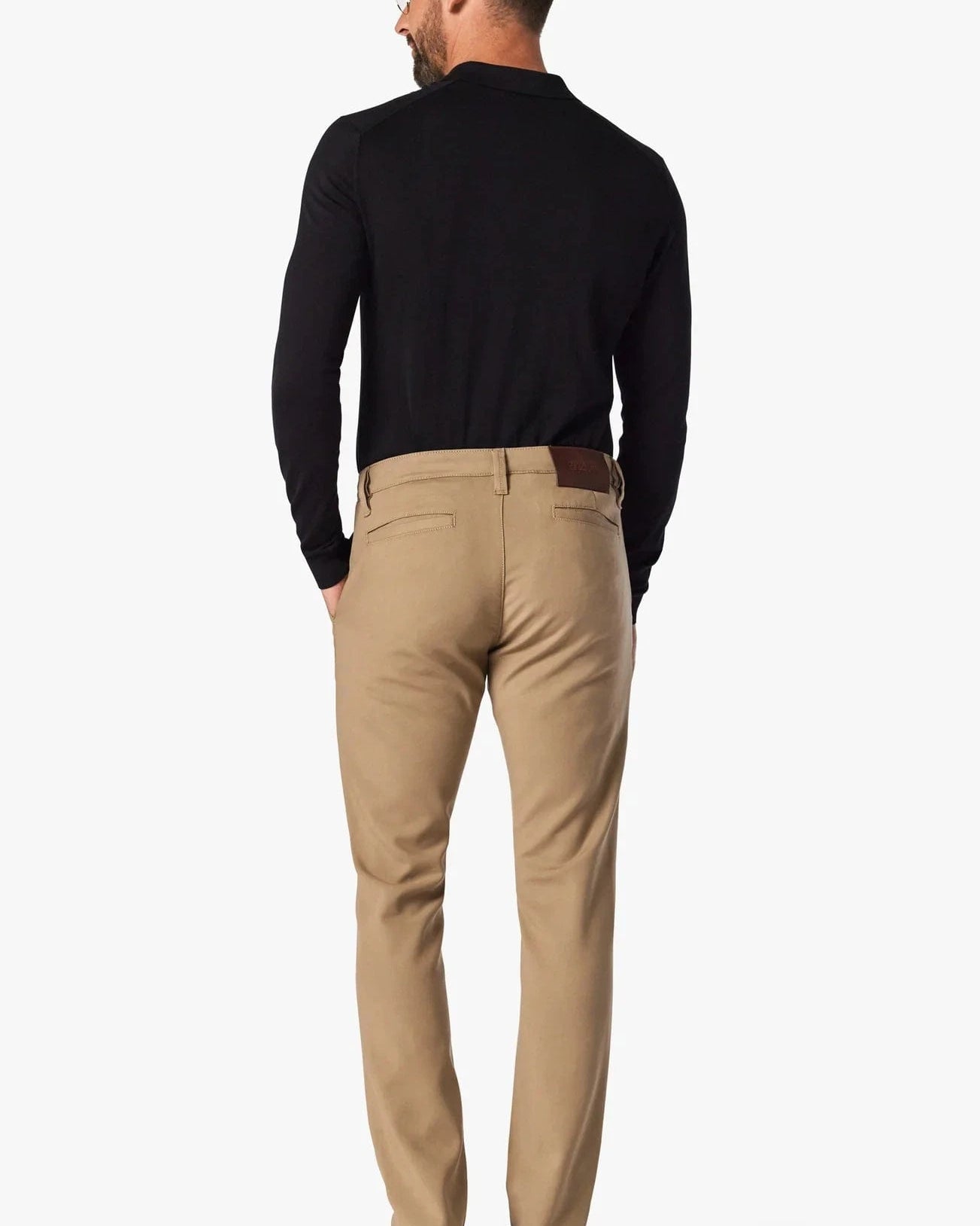 34 Heritage Chinos Verona Slim Leg Chino Pants In Khaki High Flyer
