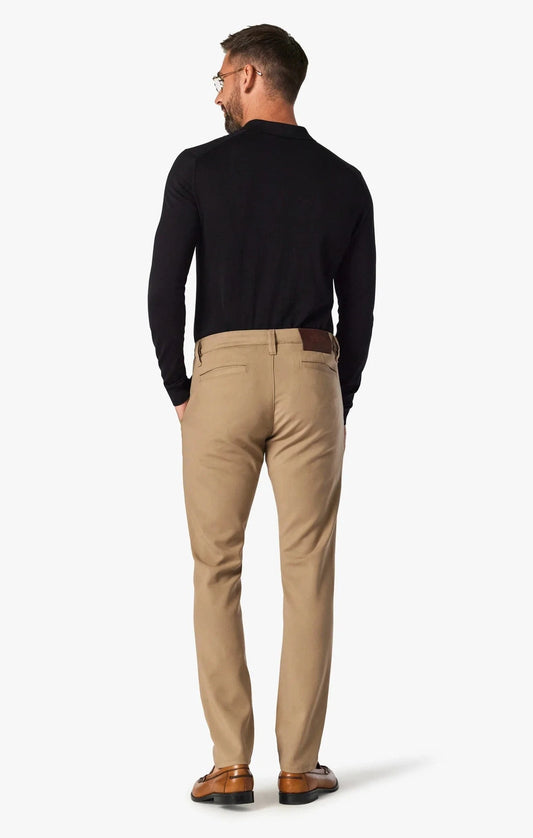 34 Heritage Chinos Verona Slim Leg Chino Pants In Khaki High Flyer