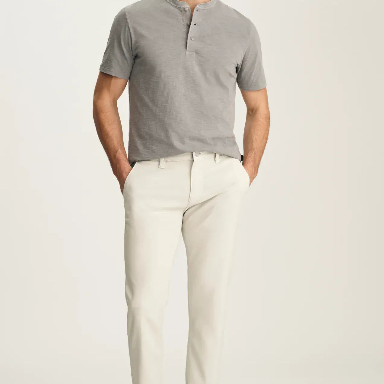 34 Heritage Chinos Verona Straight Leg Chino Pants In Glacier High Flyer