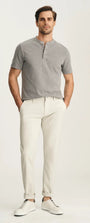 34 Heritage Chinos Verona Straight Leg Chino Pants In Glacier High Flyer