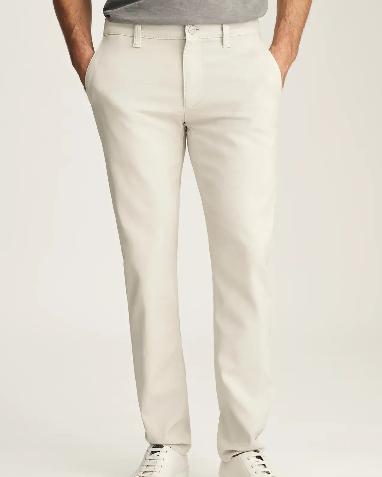 34 Heritage Chinos Verona Straight Leg Chino Pants In Glacier High Flyer