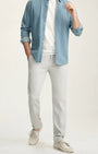 34 Heritage Chinos Verona Straight Leg Chino Pants In Ice Grey High Flyer