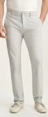 34 Heritage Chinos Verona Straight Leg Chino Pants In Ice Grey High Flyer
