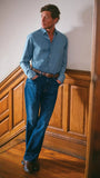 34 Heritage Denim Cash Bootcut Jeans in Dark Brushed Vintage