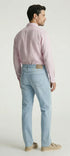 34 Heritage Denim Charisma Relaxed Straight Jeans In Bleach Kona