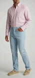 34 Heritage Denim Charisma Relaxed Straight Jeans In Bleach Kona