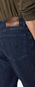 34 Heritage Denim Charisma Relaxed Straight Jeans In Dark Midnight Brushed Urban
