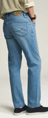 34 Heritage Denim Charisma Relaxed Straight Jeans in Mid Blue Kona