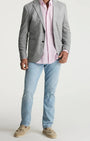 34 Heritage Denim Courage Straight Leg Jeans In Bleach Kona