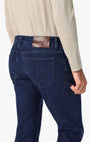 34 Heritage Denim Courage Straight Leg Jeans In Dark Midnight Brushed Urban