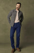 34 Heritage Denim Courage Straight Leg Jeans In Dark Midnight Brushed Urban