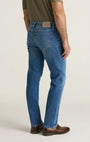 34 Heritage Denim Courage Straight Leg Jeans in Light Brushed Aerodenim