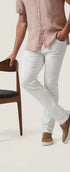 34 Heritage Denim Courage Straight Leg Jeans in White Urban